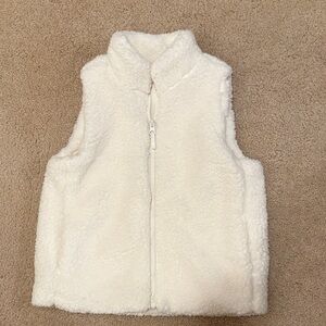 Crewcuts Cream Fleece Vest